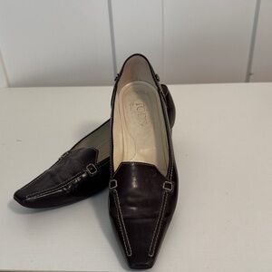TOD’s Made in Italy Leather Heeled Loafers